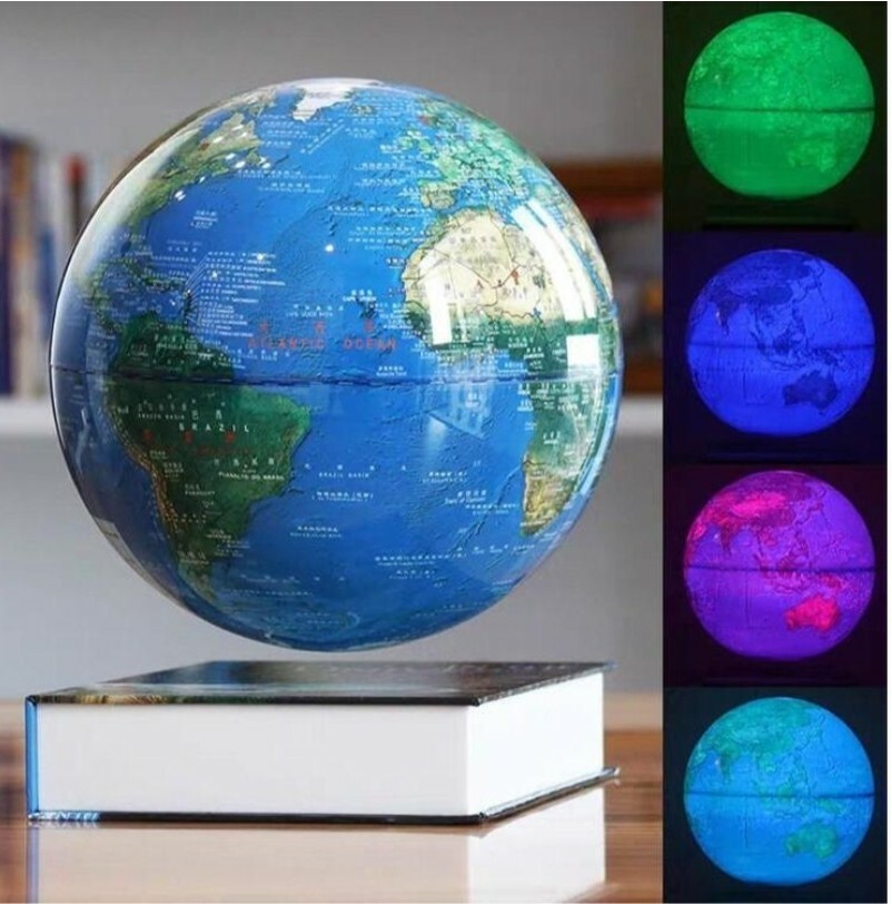 Floating magnetic levitation globe led world map Biggest Size, High quality