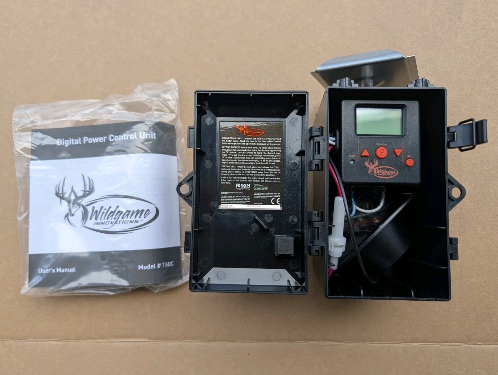 Wildgame Innovations 6V Game Feeder Kit Digital Power Control Unit