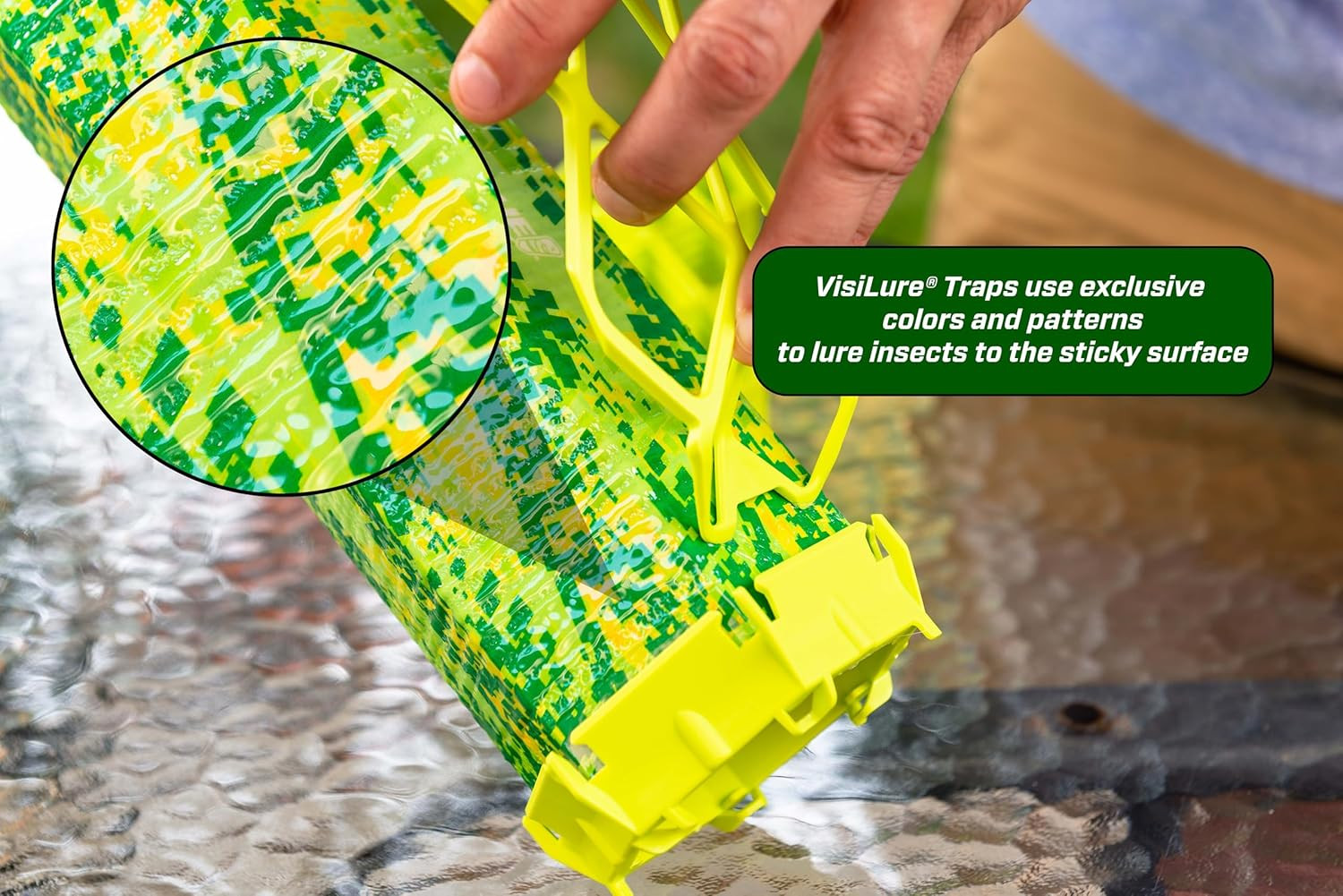 Visilure® Trapstik for Wasps, Mud Daubers, Carpenter Bees – 2 Pack