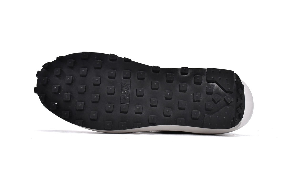 Men’s Running Shoes sacai x Nike LDWaffle 'Black'-White Grey📣