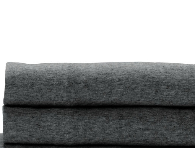 The Big One Jersey Pillowcases/Queen 21x33” Standard Set 2 CHARCOAL HEATHER New