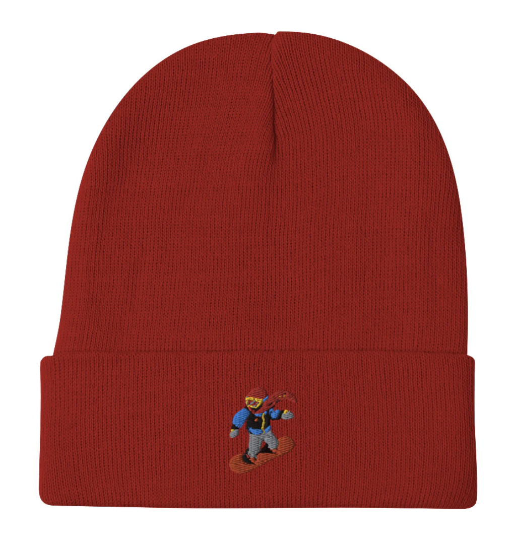 Snowboard Emoji Beanie (Snowmoji in All Colors)