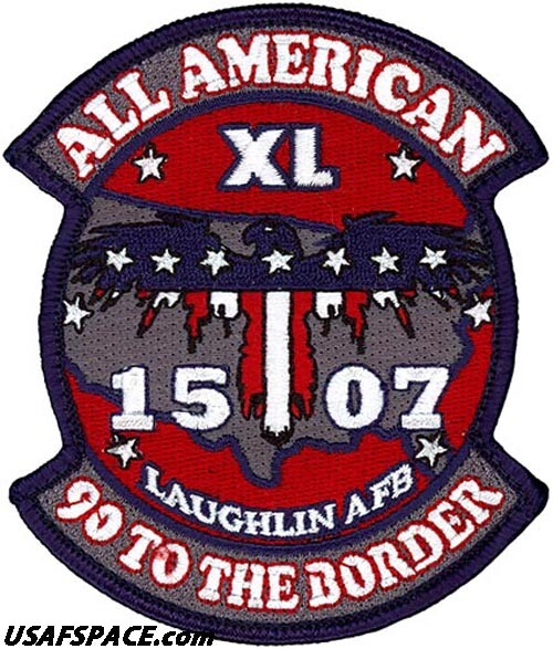 USAF SPECIALIZED PILOT TRAINING CLASS -2015-07- ALL AMERICAN -ORIGINAL VEL PATCH