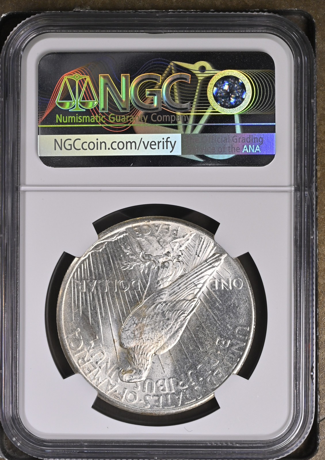 1925 Peace Silver Dollar NGC MS-65