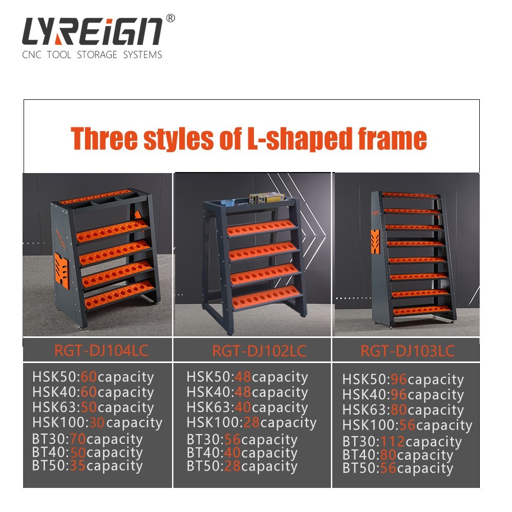 CNC Tool Storage Rack CNC Tool Holder Rack Tool Organizer for Warehouses