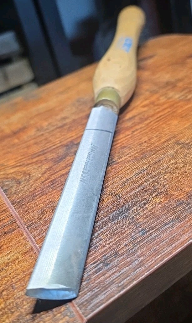 Vintage Robert Sorby 3/4" Hardwood Scraper. HSS Sheffield England 19mm Delta