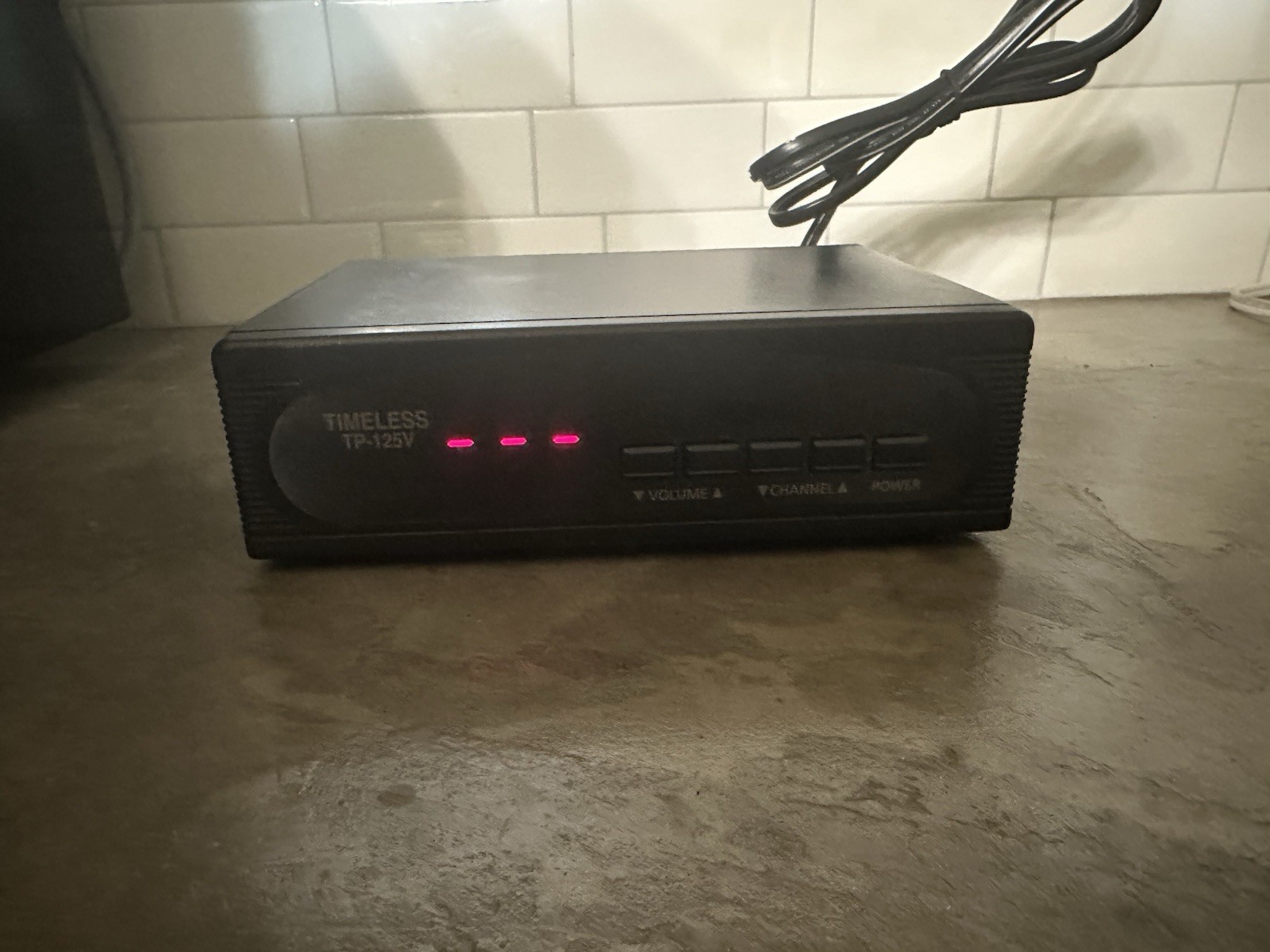 Timeless TP-125V Cable Converter (CH3) *NEW*