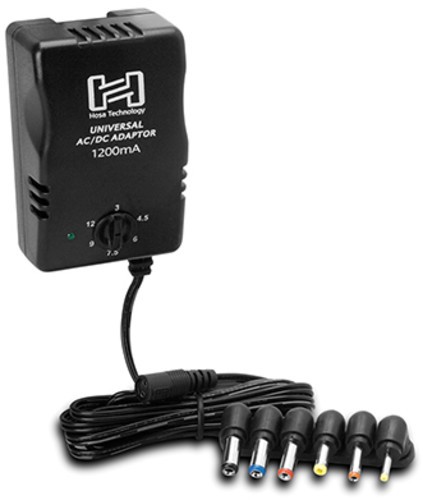 Hosa ACD-477 Universal Power Adaptor Sel to 12VDC 1200Ma [New ]