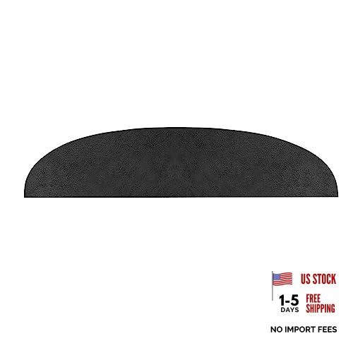 Dashboard Cover Fits Alcantara Material Wrap Pad Compatible with Black 9002