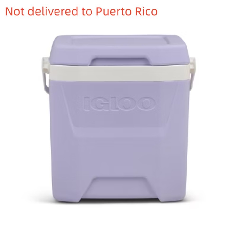 Igloo 18-Can/12qt Hard Cooler, Lilac Breeze Stain-Resistant