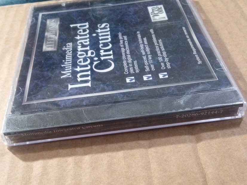 Electronics Multimedia Integrated Circuits CD-ROM Pro One Software NEW SEALED