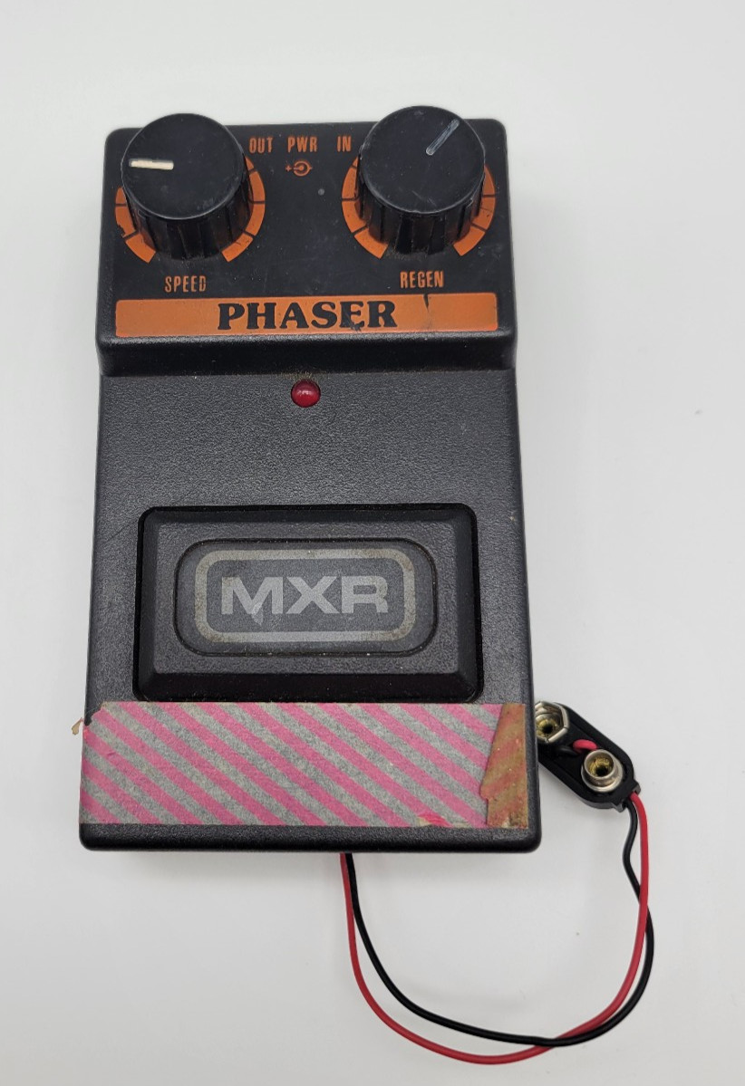 Vintage MXR Phaser Phase Shifter Effects Pedal Commande Series WORKING! Read