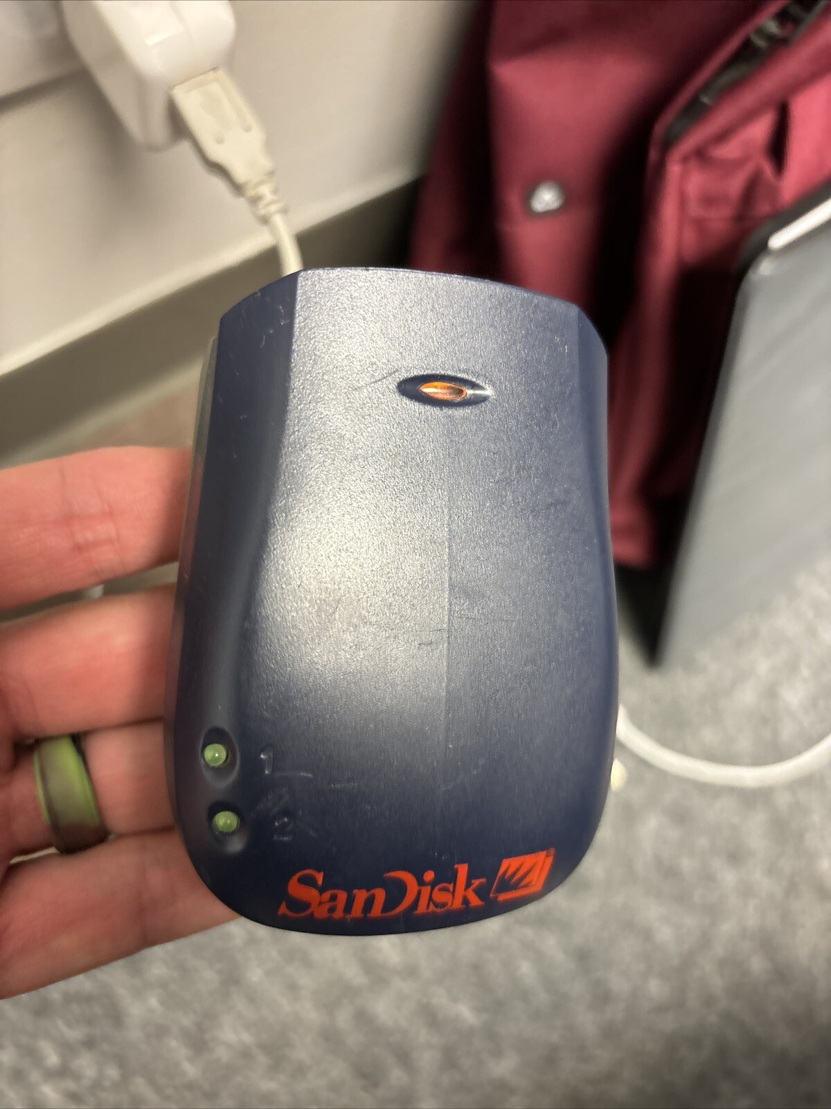 SanDisk ImageMate SDDR-75 USB Dual Card Reader for Compact Flash & Smart Media