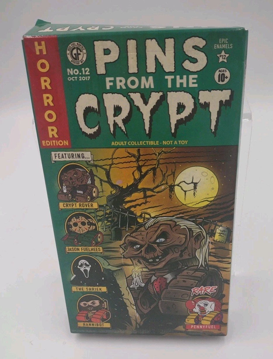 Pins from the Crypt Horror Edition ~ Hannibot  ~ Geek Fuel Tales From The Crypt