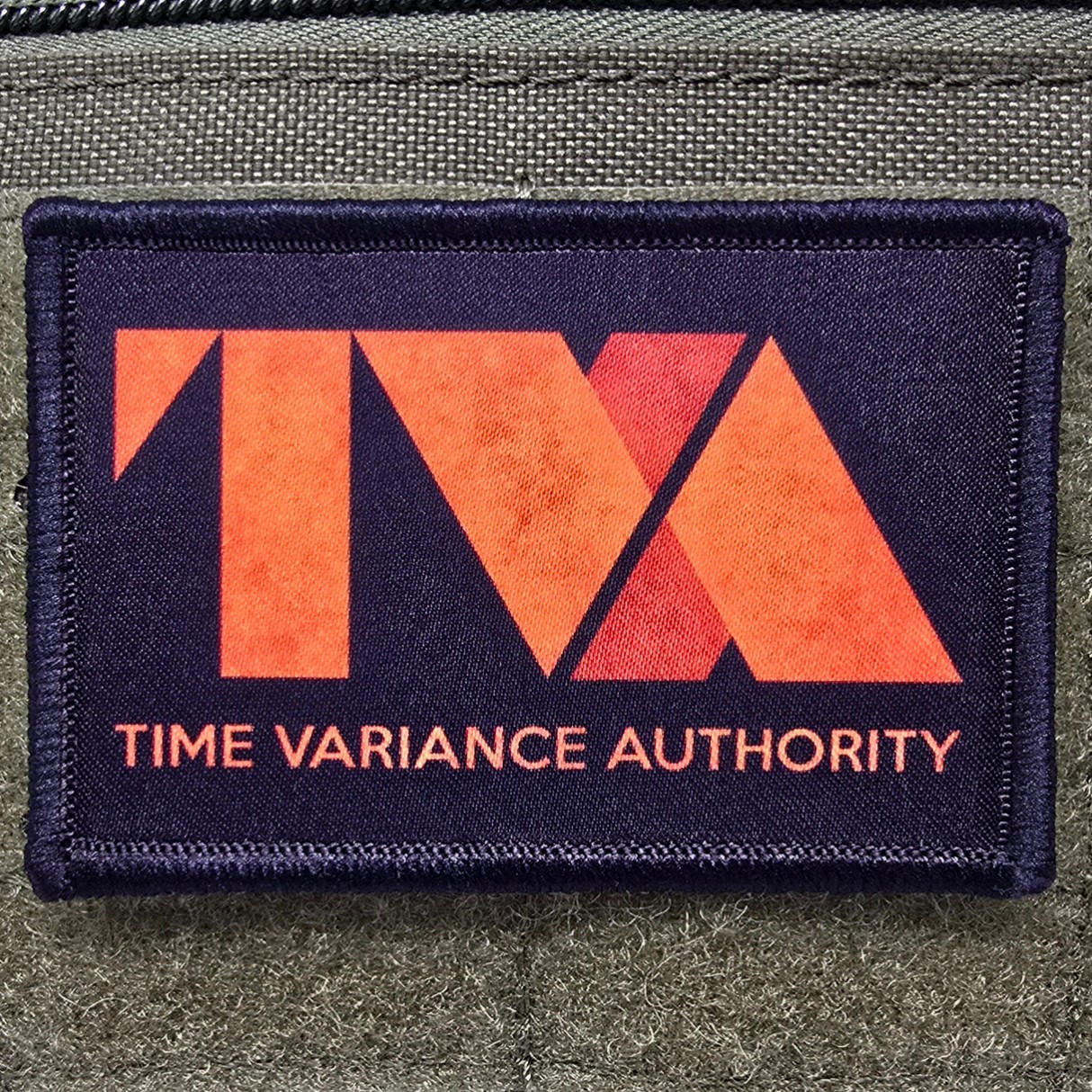 TVA Patch Moral Tactical Meme Time Variance Authority USA Hook & Loop 3x2