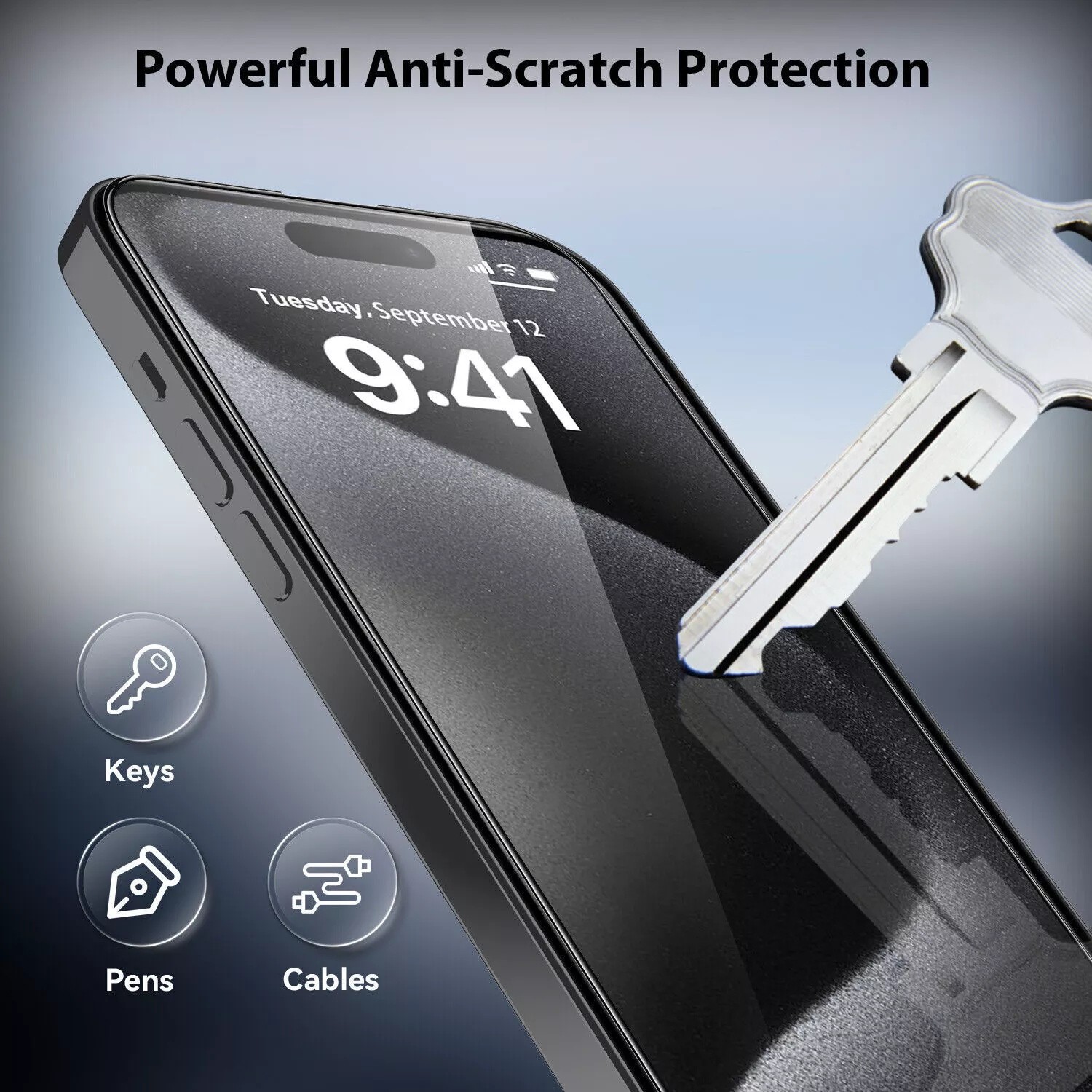 2PCS Apple Tempered Glass Protector Suitable For IPhone 13 14 15 16 Pro Plus Max