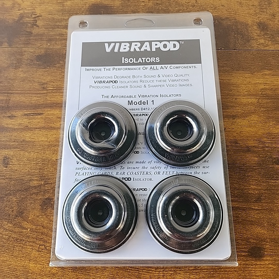 Vibrapod Isolator Isolation Feet Model 1 Set of Four