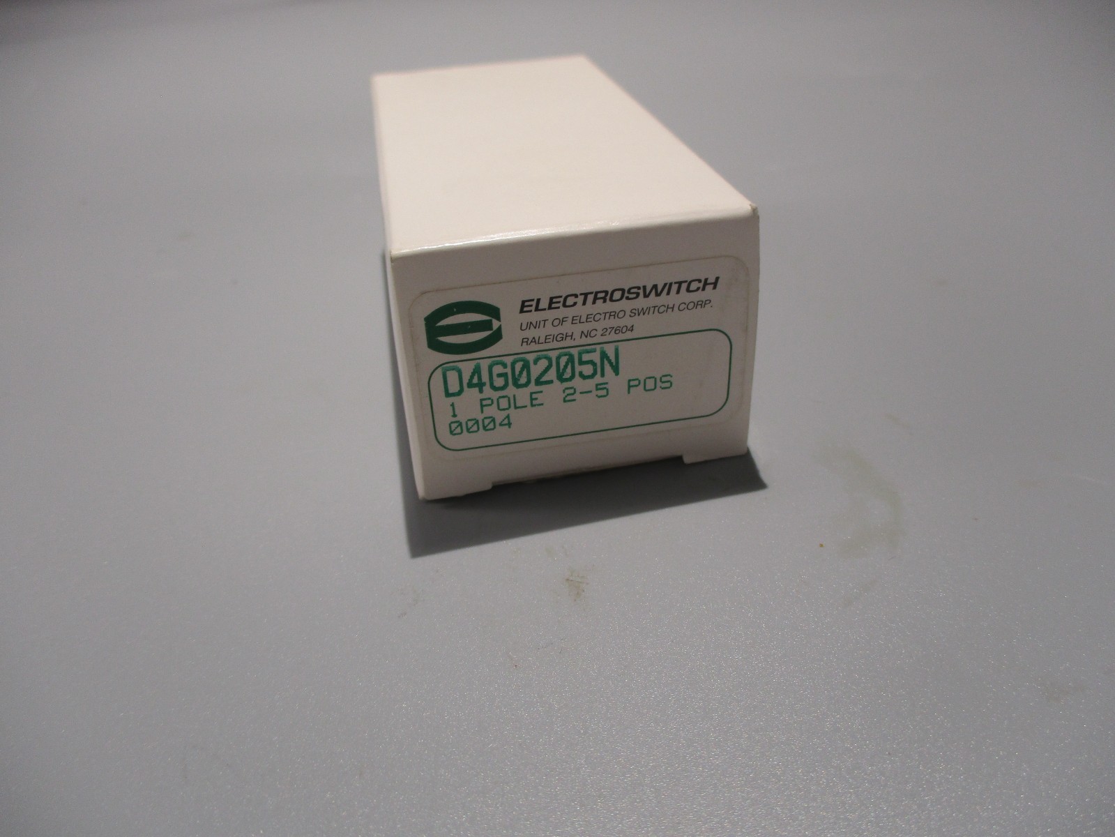 NEW ELECTROSWITCH D4G0205N ROTARY SWITCH 2POLE 5 POSITION