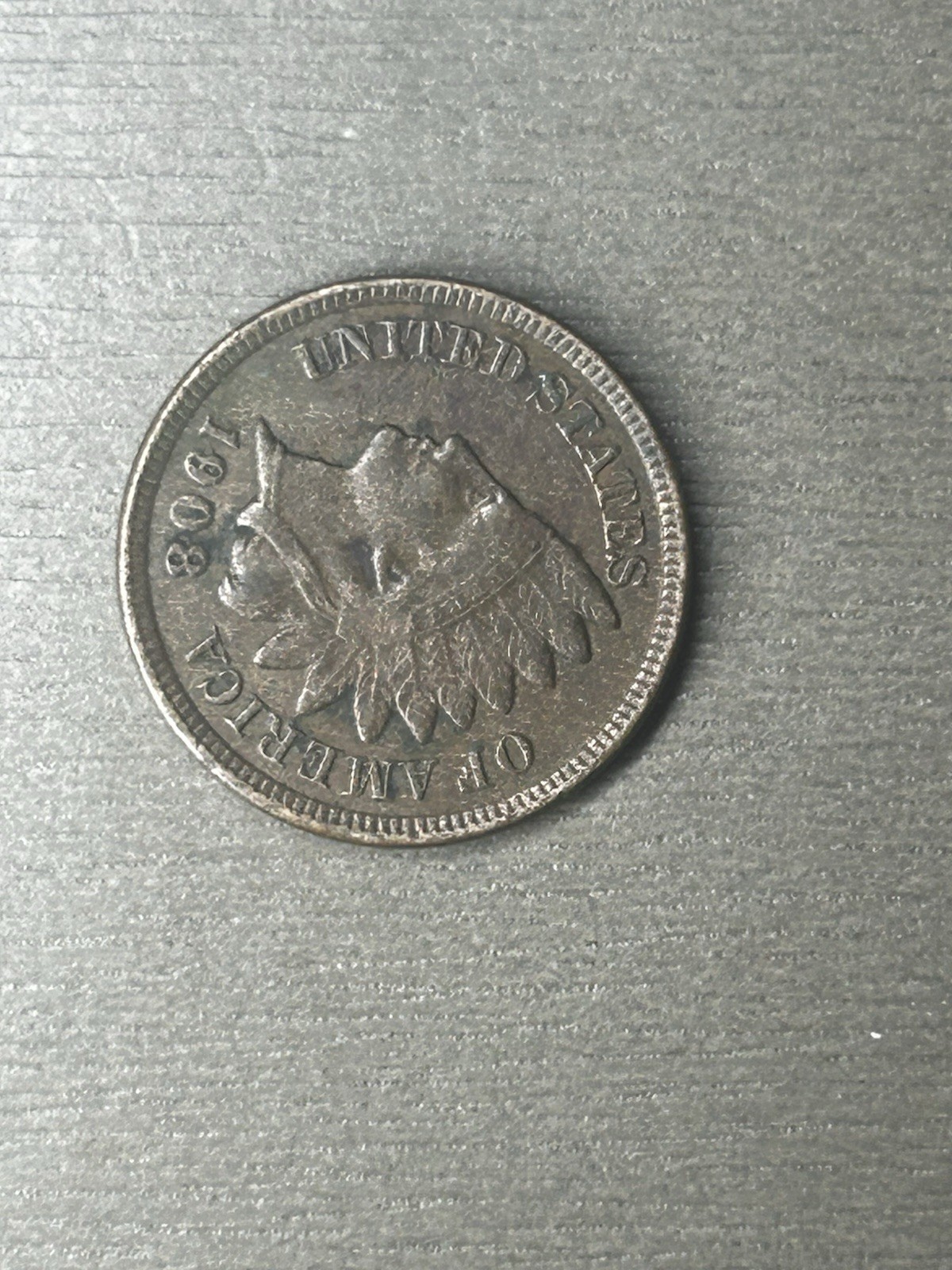 1908 Indian Head Cent Very Fine++ Condition Nice Details Exact Coin Imaged #E76