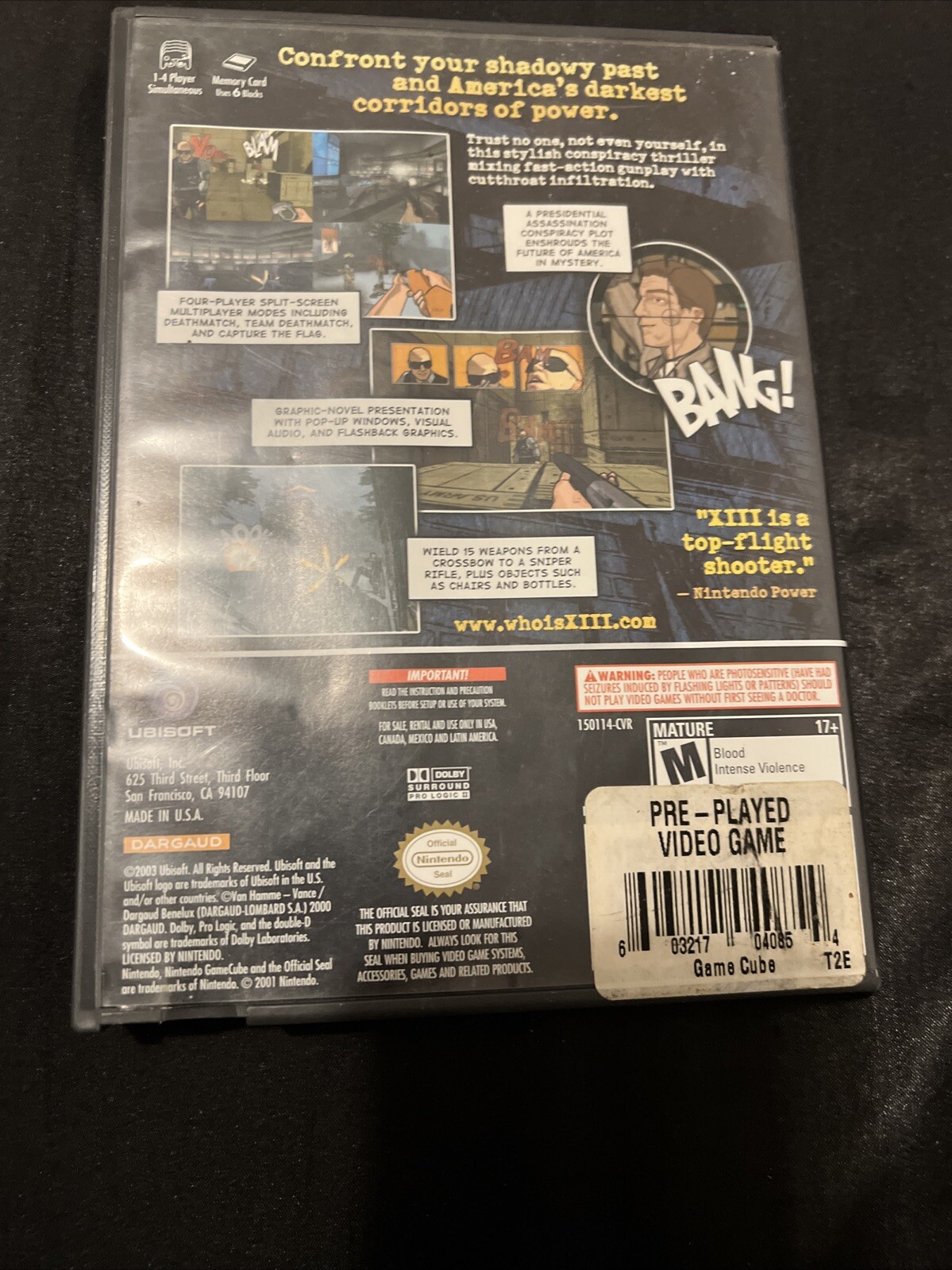 13 gamecube Case only