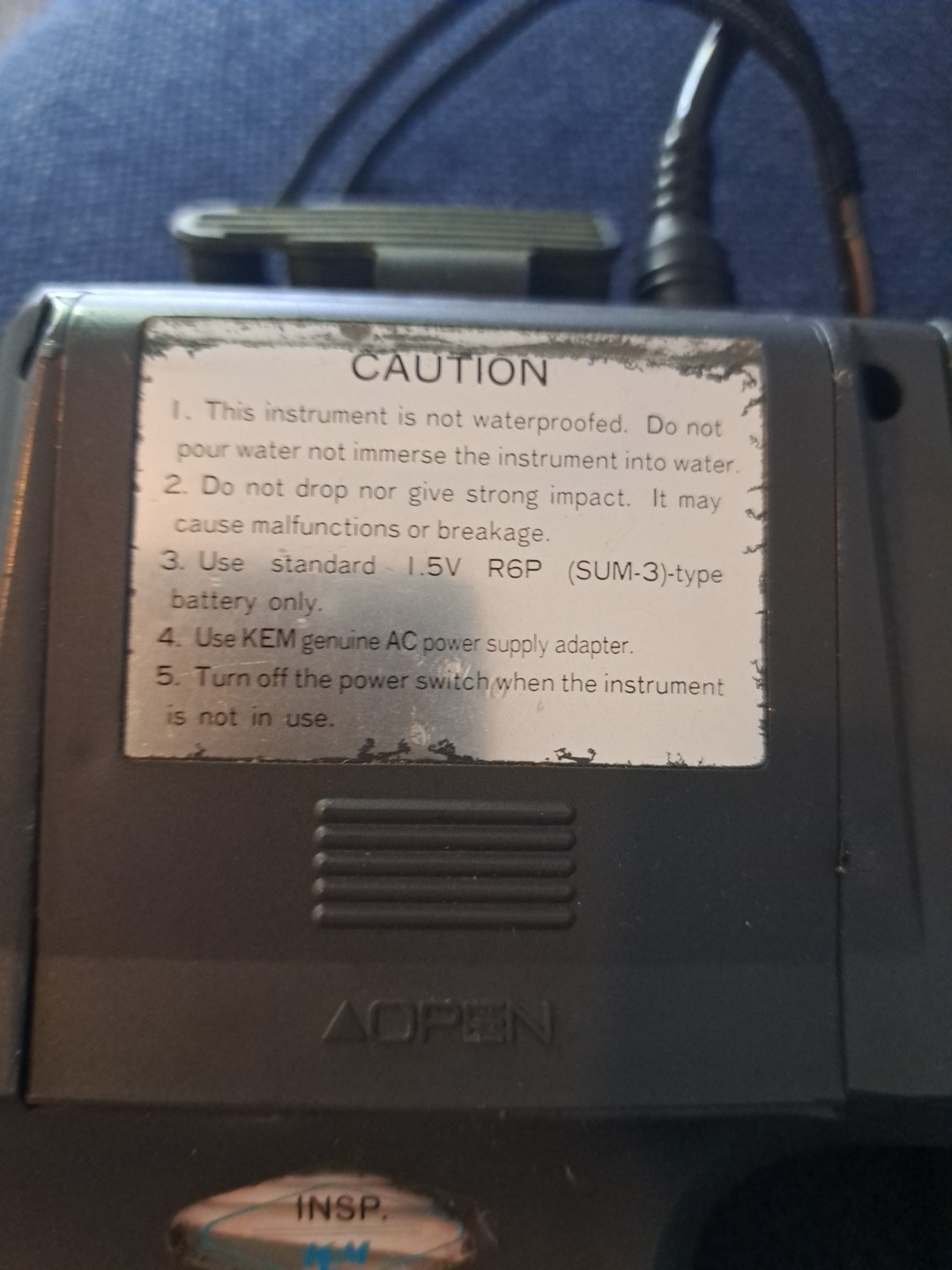 KEM DA-110 Density Meter Does Not Come On. Parts Or Fix