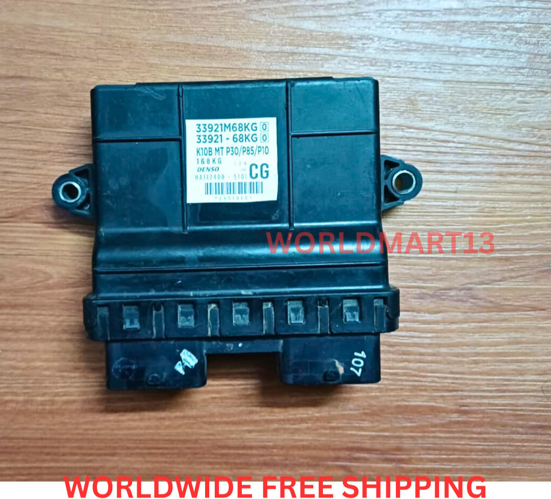 SUZUKI CELERIO OTTO ECU 33921M68KG 33921-68KG CG DENSO FREE nd Fast SHIPPING 🌍