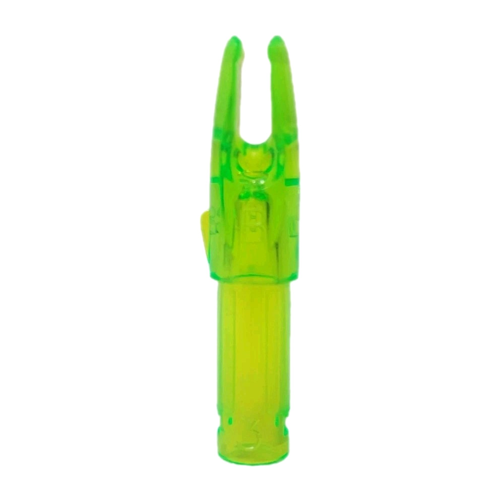 100 Count Bohning S 6.5mm Signature Arrow Standard Nocks: Clear Green: .246" NOS
