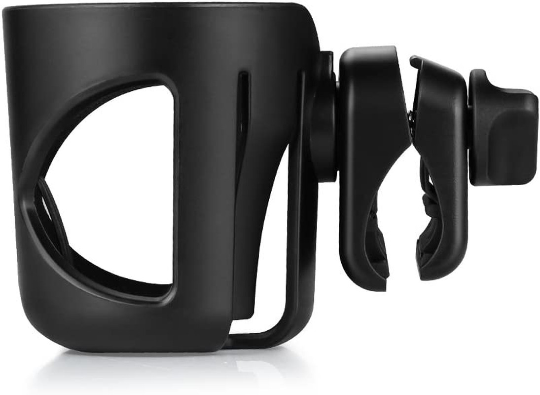 Universal Cup Holder, Stroller Cup Holder, 360° Rotatable Large Caliber Designed