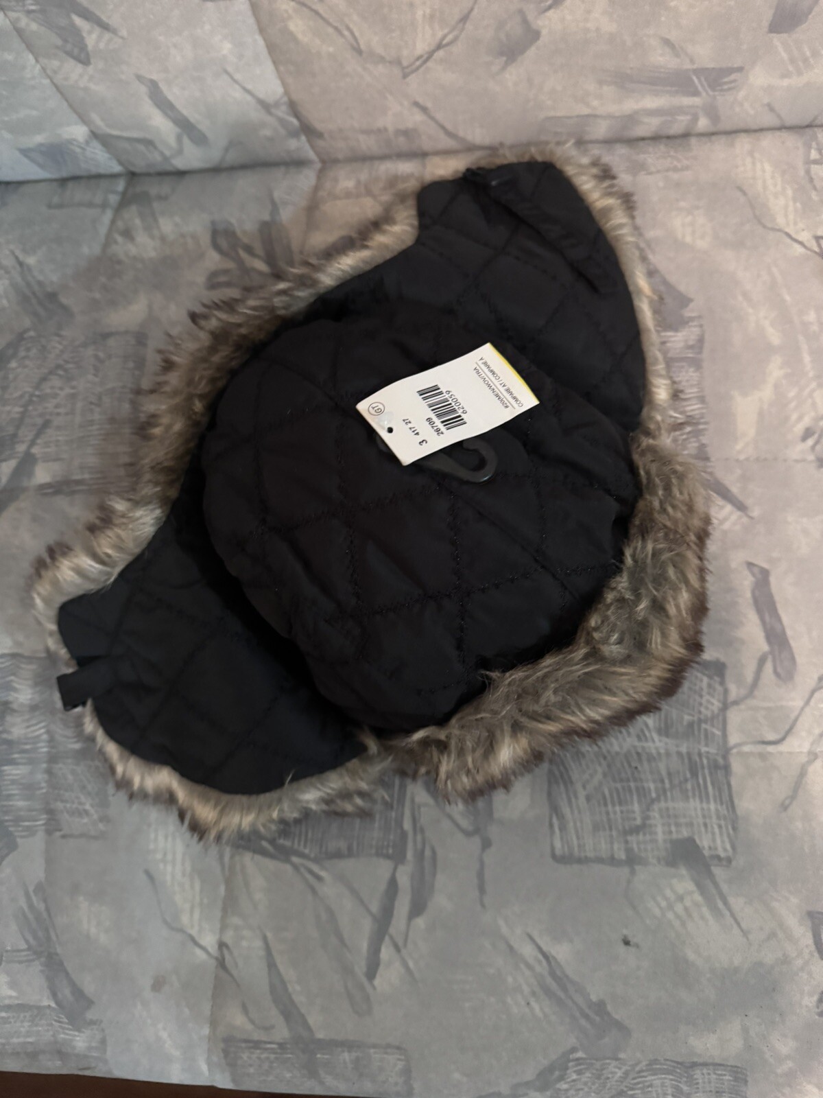 Mens Mountain Ridge Winter Genuine Faux Fur Hat Russian Trapper Earflap
