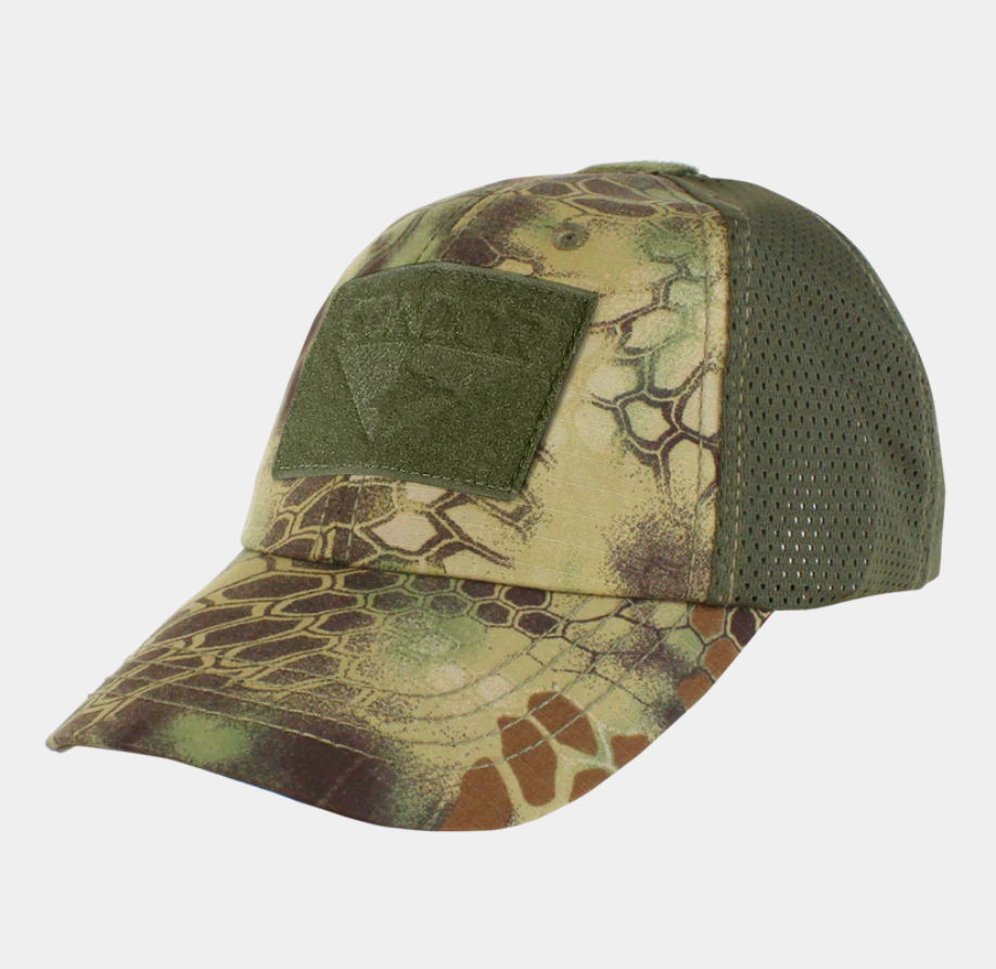 Condor TCM Adjustable Hook & Loop Patch Hiking Hunting Tactical Mesh Cap Hat TCM