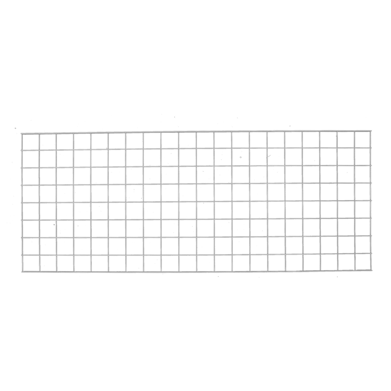 White Finish Grid Wall Panels - 3" on Center, Accepts Wire Grid Fixtures - Al...
