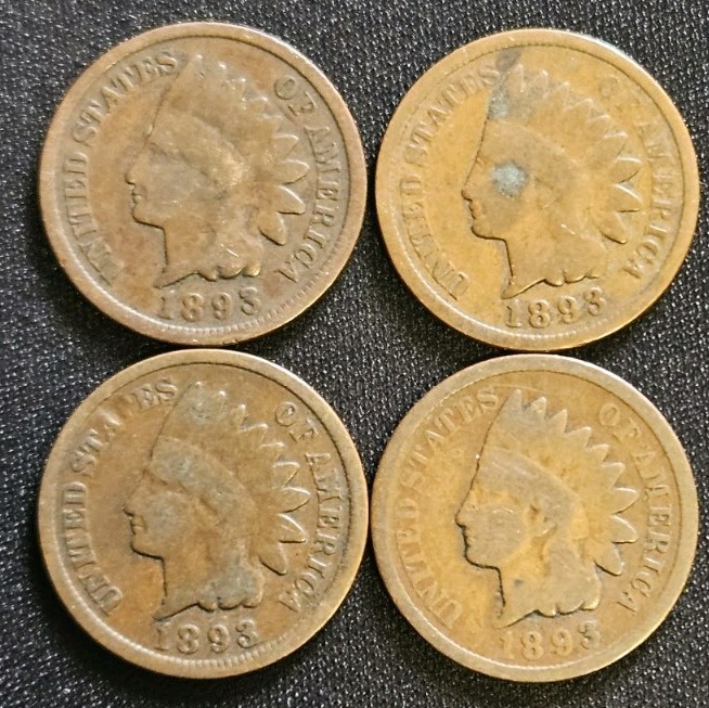 Indian Head Cent 1893