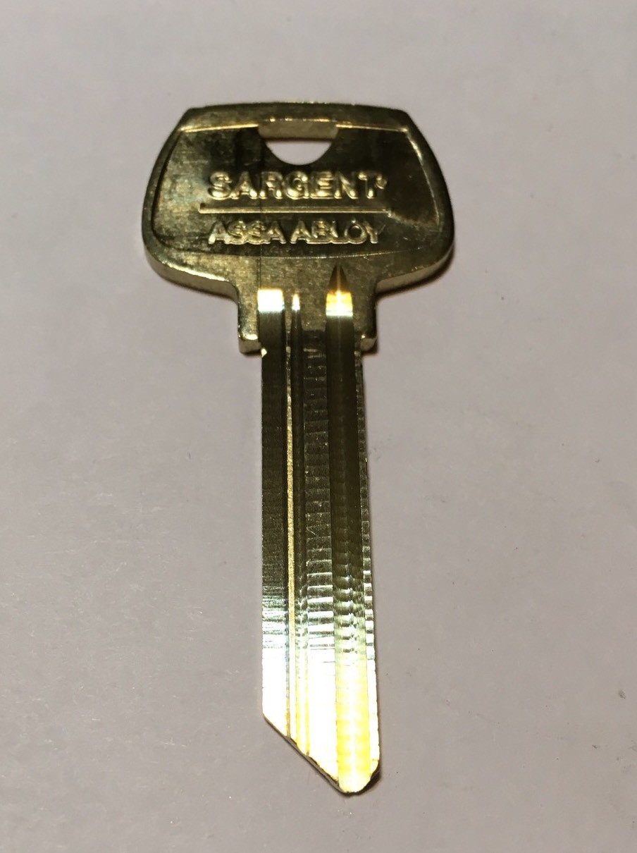 Lots of Sargent 7 Pin Key Blanks 7275-LJ Keyway