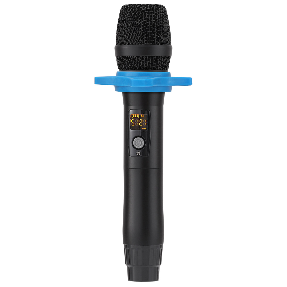 Professional UHF Rechargeable Wireless Microphone System + Auto-Connect Receiver