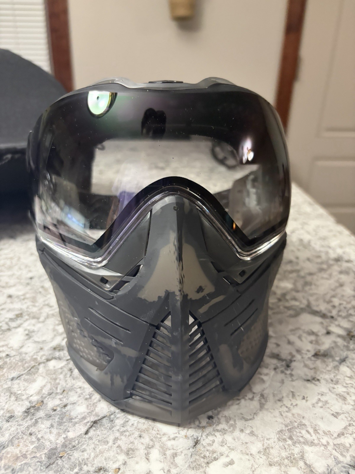 Push Unite Paintball Mask - Infamous Smoke Fade Skull