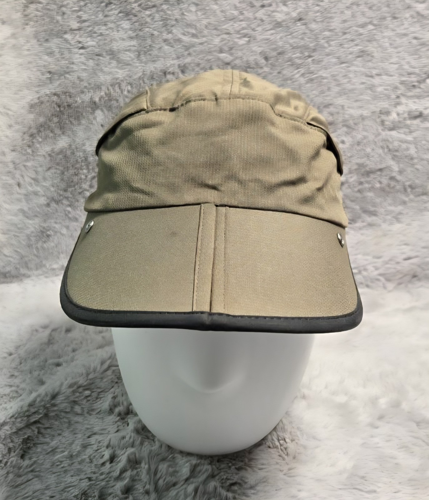 Sunday Afternoons Sun Guide Cap Hat Strap Back Beige Medium *Missing Cape
