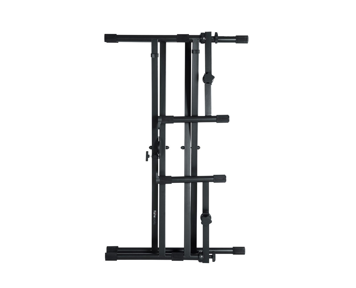 Gator Frameworks GFW-KEY-5100X Two Tier "X" Style Keyboard Stand - Open Box