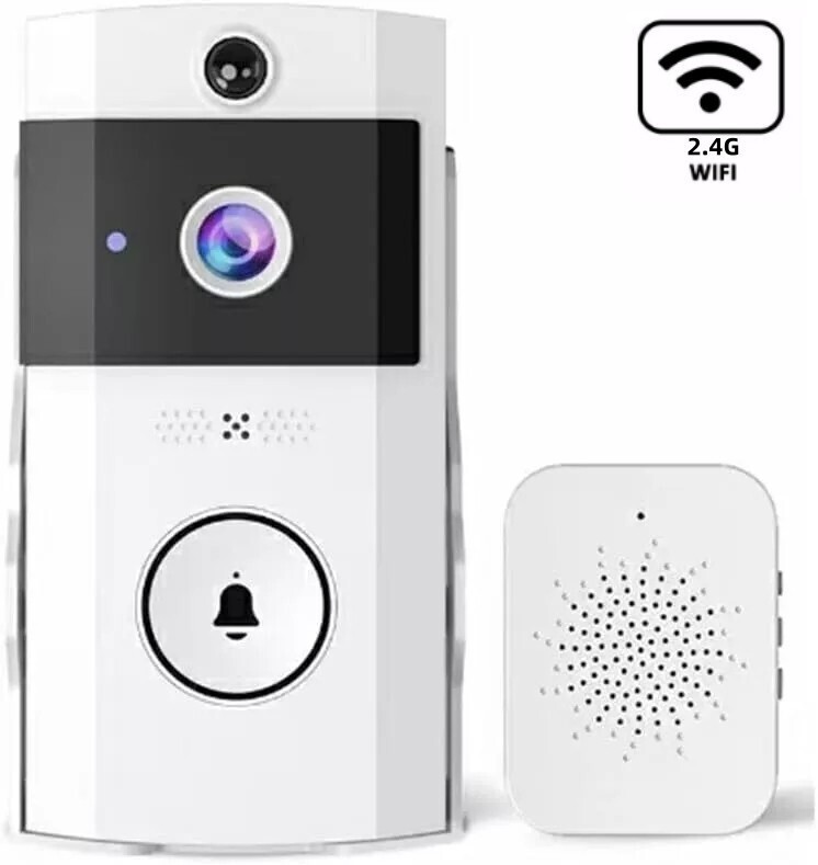 Smart WiFi Video Doorbell Wireless Door Bell Phone Ring Intercom Security Camera