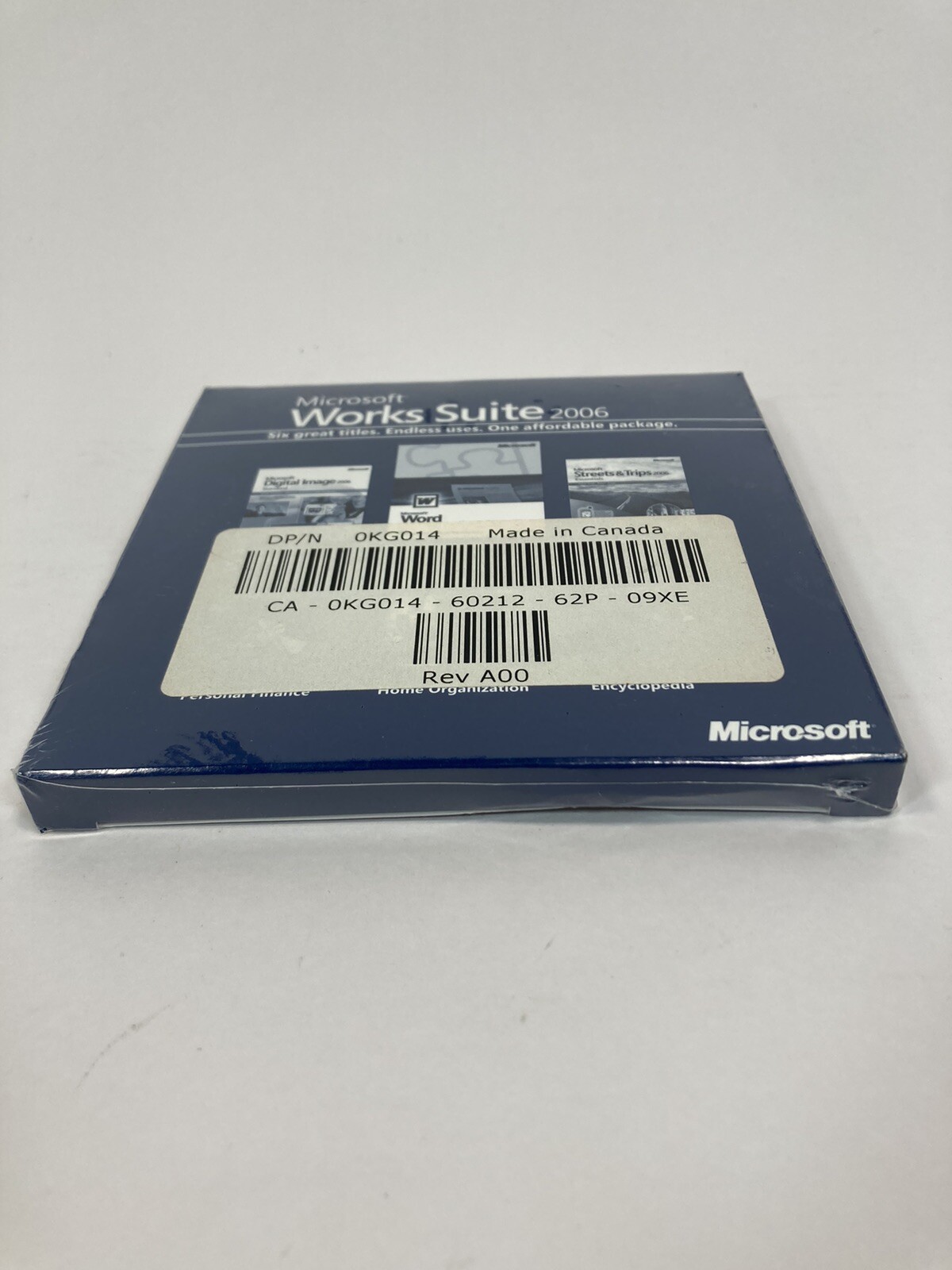 Microsoft Works Suite 2006 PC Includes Key and Product Codes Sealed