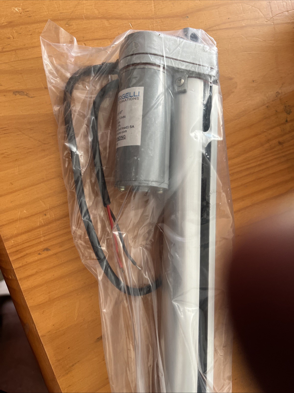 FA Firgelli Automation FA-TR-35-12-10" Mini Track Linear Actuator e5