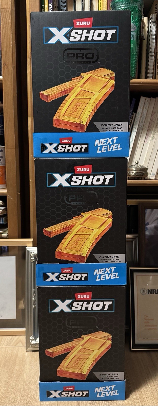 Lot of 15x ZURU X-Shot Pro Series Clip Pack – Half & Full Size Magazines NEW
