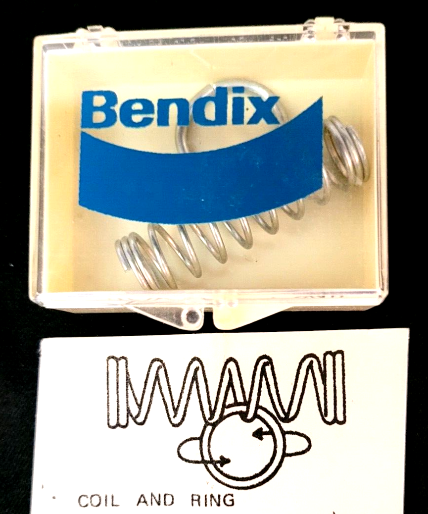 Vtg Bendix Advertising Mind Bender Brain Teaser Coil & Spring Set