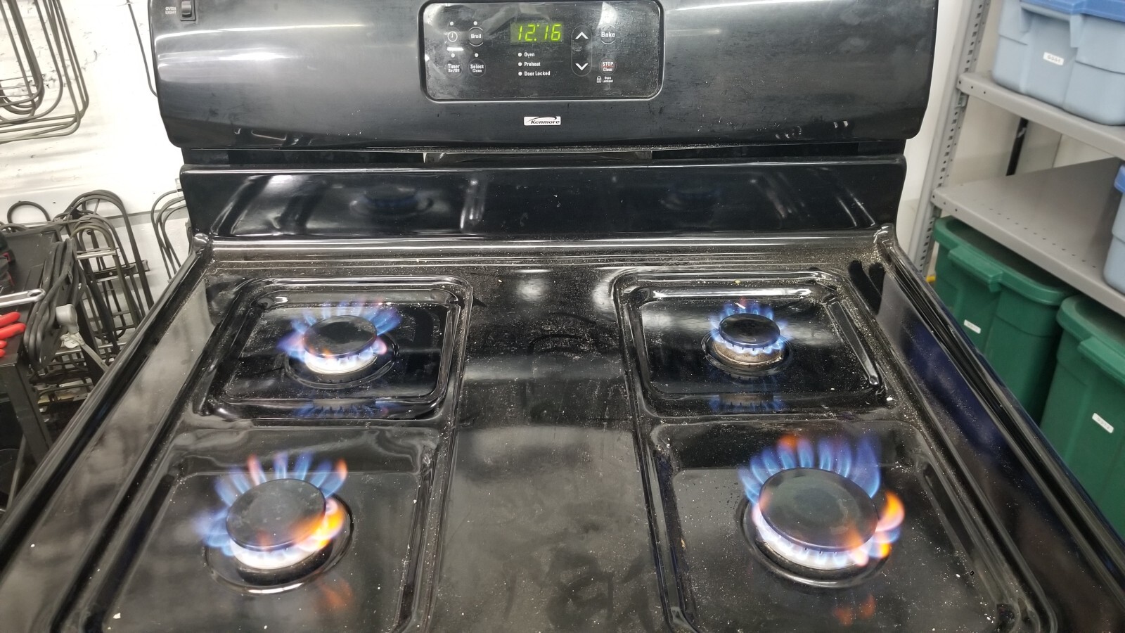 Genuine Kenmore Gas Range Oven, Knob Set of 4 # 316218401