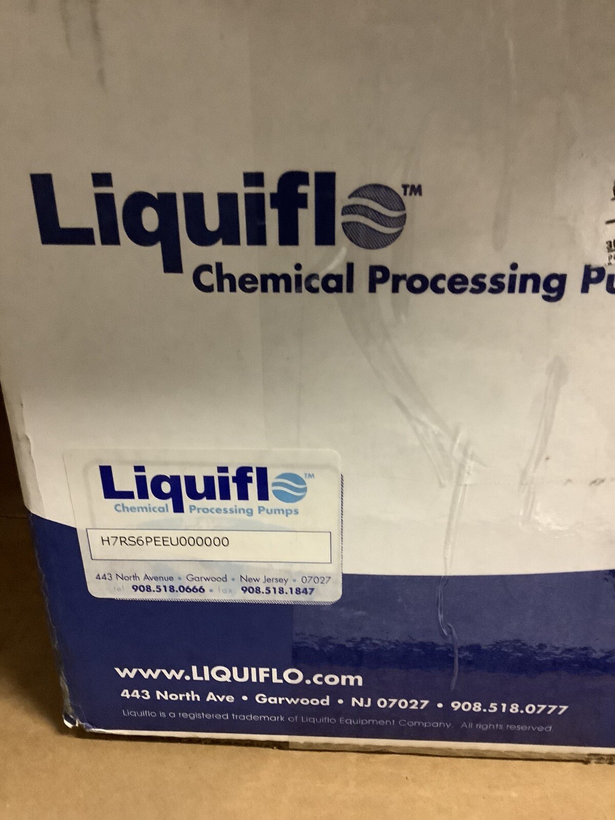 Liquiflo Chemical Processing Pump H7RS6PEEU000000