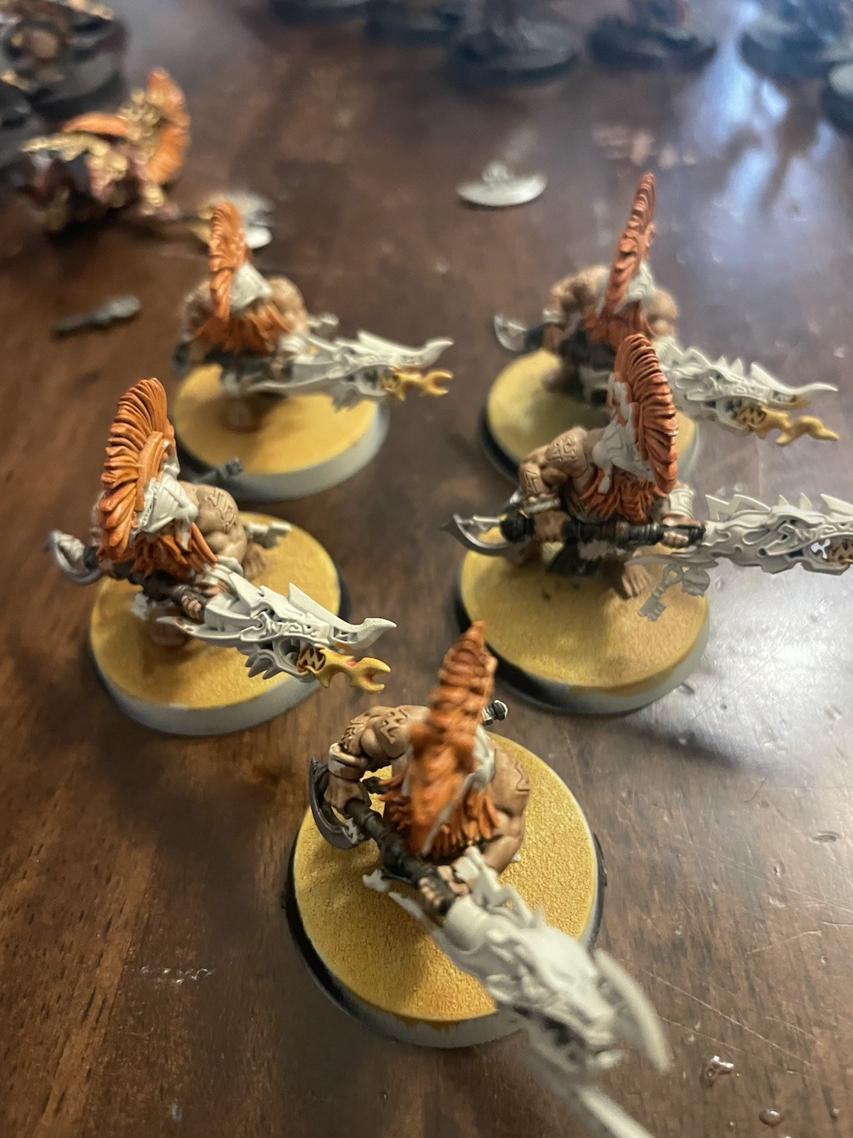 Auric Hearthguard [x5] Fyreslayers [Warhammer AOS]. S6