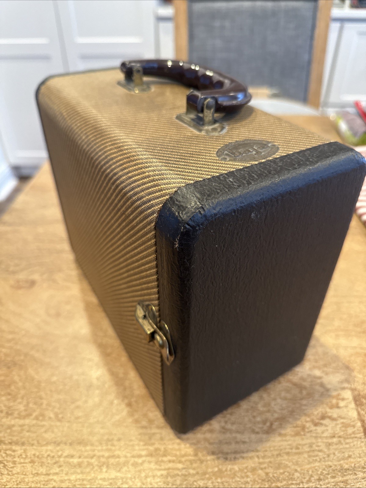 BARNETT & JAFFE Baja Slides Holder Carry Case Vintage