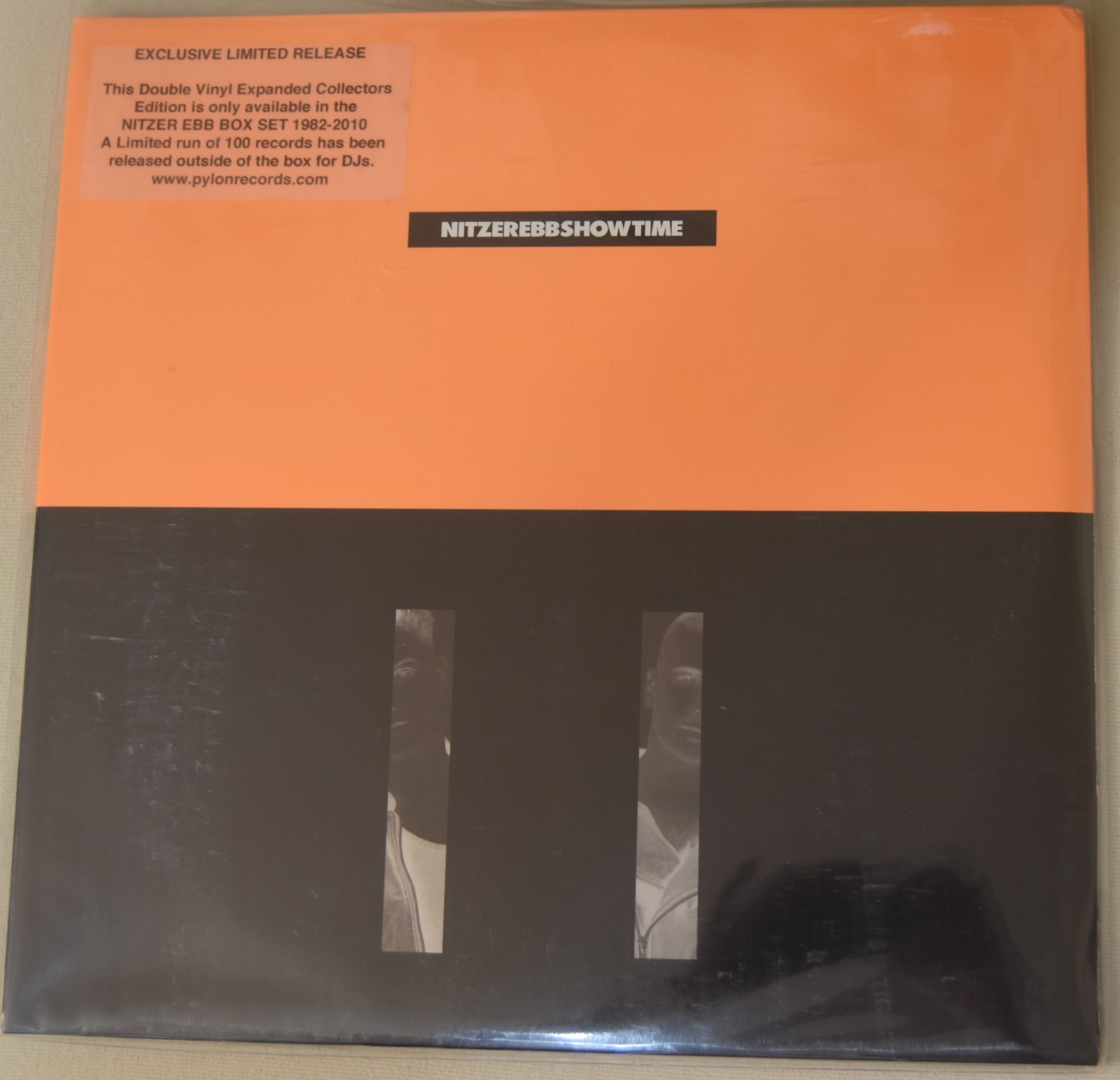 Nitzer Ebb Double vinyl Expanded Collectors Edition limited run  Showtime