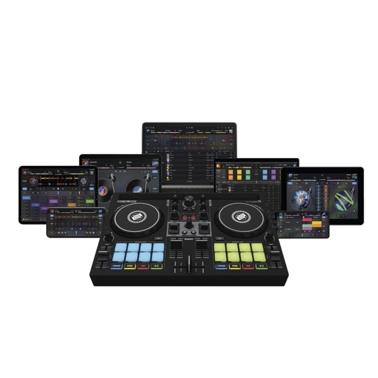 Reloop BUDDY Compact 2-Channel DJ Controller for Algoriddim djay