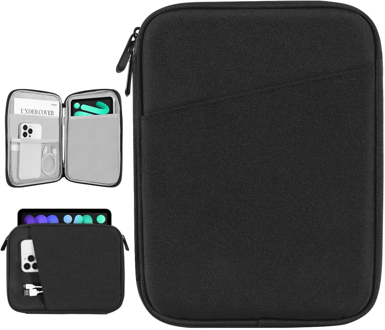 8-9 Inch Tablet Sleeve Bag Carrying Case for iPad mini 7th/6th 8.3", iPad mini 7