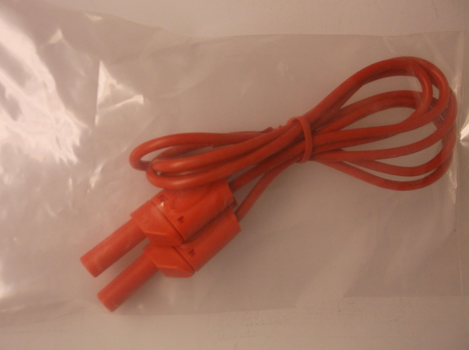 48" Test Lead Stackable Banana Plug Red 1000 Max Volts